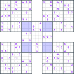 Samurai Sudoku #136