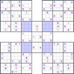 Samurai Sudoku #138