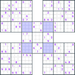 Samurai Sudoku #139