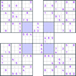 Samurai Sudoku #141
