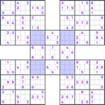 Samurai Sudoku #146