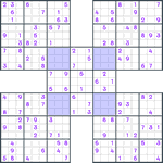Samurai Sudoku #149