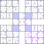 Samurai Sudoku #150