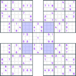 Samurai Sudoku #151