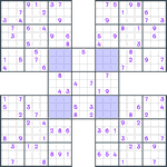 Samurai Sudoku #153