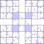 Samurai Sudoku #155
