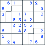Jigsaw Sudoku #181