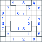 Jigsaw Sudoku #184