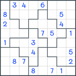 Jigsaw Sudoku #187