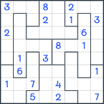 Jigsaw Sudoku #190