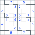 Jigsaw Sudoku #194
