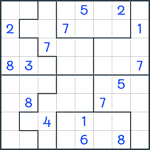 Jigsaw Sudoku #198