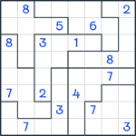 Jigsaw Sudoku #200