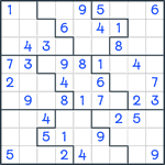 Jigsaw Sudoku #204