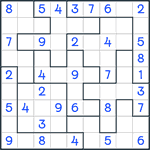 Jigsaw Sudoku #206