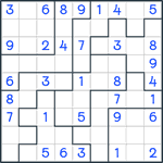 Jigsaw Sudoku #207