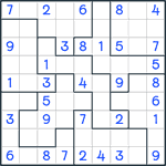 Jigsaw Sudoku #208