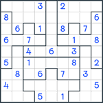 Jigsaw Sudoku #211