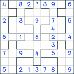 Jigsaw Sudoku #213