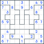 Jigsaw Sudoku #214