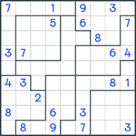 Jigsaw Sudoku #216