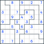 Jigsaw Sudoku #217