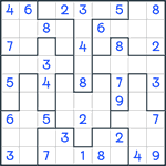 Jigsaw Sudoku #219