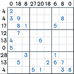 Sandwich Sudoku #48