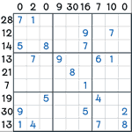 Sandwich Sudoku #49