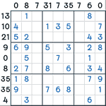 Sandwich Sudoku #87