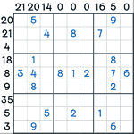 Sandwich Sudoku #89