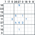 Sandwich Sudoku #92