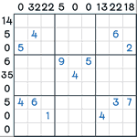 Sandwich Sudoku #93