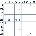 Sandwich Sudoku #95