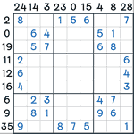 Sandwich Sudoku #101