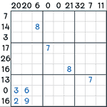 Sandwich Sudoku #114
