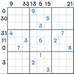 Sandwich Sudoku #116
