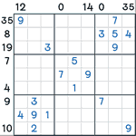 Sandwich Sudoku #117