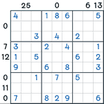Sandwich Sudoku #119