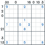 Sandwich Sudoku #120