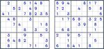 Twin Corresponding Sudoku #1