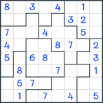 Jigsaw Sudoku #222