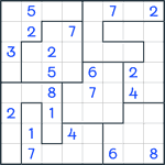Jigsaw Sudoku #227