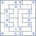 Jigsaw Sudoku #230