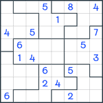 Jigsaw Sudoku #231