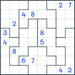 Jigsaw Sudoku #236