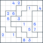 Jigsaw Sudoku #238