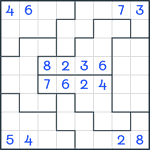 Jigsaw Sudoku #239