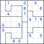 Jigsaw Sudoku #240
