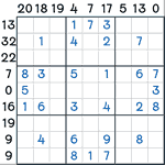 Sandwich Sudoku #129